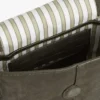 Sac à bandoulière à rabat en daim