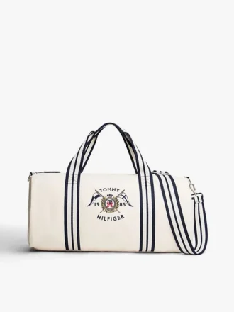 Sac de voyage en toile avec écusson nautique