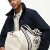 Sac de voyage en toile avec écusson nautique