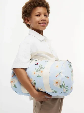 Sac de voyage à imprimé floral pour enfants