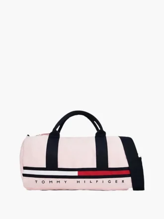 Sac de voyage à rayures et logo pour enfants