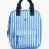Sac à dos en toile rayée pour enfant