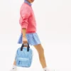 Sac à dos en toile rayée pour enfant