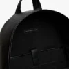 Sac à dos à rayures logo et finition grainée Sac à dos à rayures logo et finition grainée