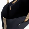 Sac fourre-tout en toile à blocs de couleur