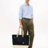 Sac fourre-tout en toile à blocs de couleur
