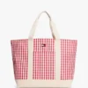 Sac fourre-tout en toile vichy