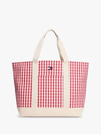 Sac fourre-tout en toile vichy