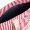 Sac fourre-tout en toile vichy