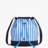 Sac seau en toile rayée pour enfants