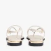 Sandales en cuir à accents métalliques Sandales en cuir à accents métalliques