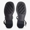 Sandales en cuir à accents métalliques Sandales en cuir à accents métalliques