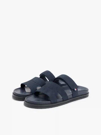 Sandales en daim ajustables