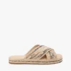Sandales espadrilles en raphia Sandales espadrilles en raphia