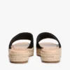 Sandales espadrilles à monogramme script Sandales espadrilles à monogramme script