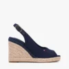 Sandales espadrilles à talon compensé et bride arrière Sandales espadrilles à talon compensé et bride arrière