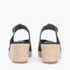 Sandales espadrilles à talon compensé et bride arrière Sandales espadrilles à talon compensé et bride arrière
