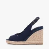 Sandales espadrilles à talon compensé et bride arrière Sandales espadrilles à talon compensé et bride arrière