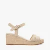Sandales espadrilles à talon compensé tissé Sandales espadrilles à talon compensé tissé