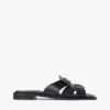 Sandales mocassins en cuir Sandales mocassins en cuir