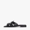 Sandales mocassins en cuir Sandales mocassins en cuir