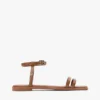 Sandales plates en cuir Sandales plates en cuir