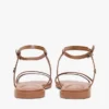 Sandales plates en cuir Sandales plates en cuir