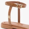 Sandales plates en cuir Sandales plates en cuir