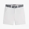 Short chino ample extensible à ceinture pour enfant Short chino ample extensible à ceinture pour enfant