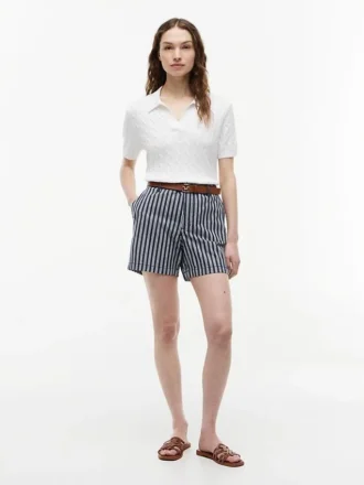 Short chino rayé