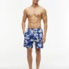 Short de bain 7″ imprimé surf Short de bain 7″ imprimé surf