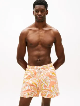Short de bain imprimé 18 cm