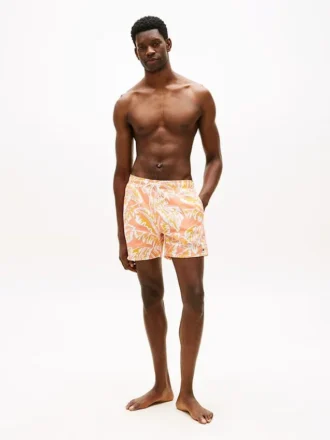 Short de bain imprimé 18 cm