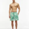 Short de bain à imprimé tropical 18 cm Short de bain à imprimé tropical 18 cm