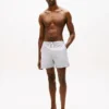 Short de bain rayé 18 cm Short de bain rayé 18 cm
