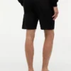 Short de nuit en piqué avec logo Hilfiger Short de nuit en piqué avec logo Hilfiger