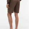Short de nuit en piqué avec logo Hilfiger Short de nuit en piqué avec logo Hilfiger
