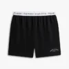 Short de nuit en piqué avec logo Hilfiger Short de nuit en piqué avec logo Hilfiger