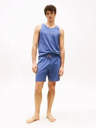 Short de pyjama à enfiler avec logo Hilfiger