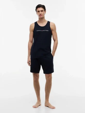 Short de pyjama à enfiler avec logo Hilfiger