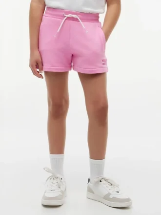 Short de survêtement à drapeaux ton sur ton pour enfants