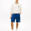 Short de survêtement en éponge à monogramme