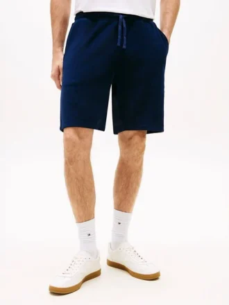 Short de survêtement en tissu éponge