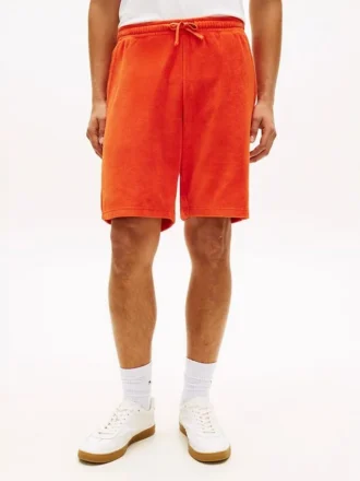 Short de survêtement en tissu éponge