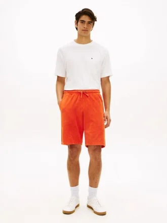 Short de survêtement en tissu éponge