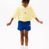 Short de survêtement pour enfant avec logo brodé Short de survêtement pour enfant avec logo brodé