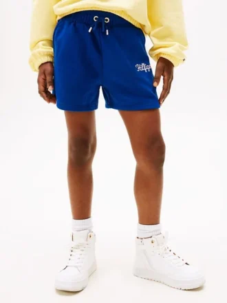 Short de survêtement pour enfant avec logo brodé