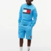 Short de survêtement pour enfant avec logo drapeau Short de survêtement pour enfant avec logo drapeau