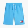 Short de survêtement pour enfant avec logo drapeau Short de survêtement pour enfant avec logo drapeau