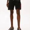 Short en molleton avec logo drapeau Short en molleton avec logo drapeau
